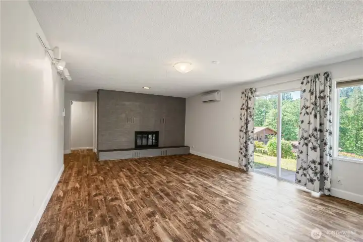 Family Room w/LVP Flooring