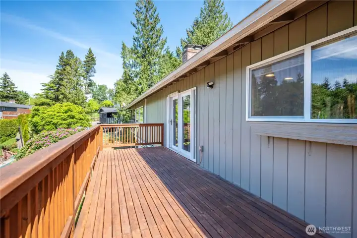 Viewing Deck off Dining Room