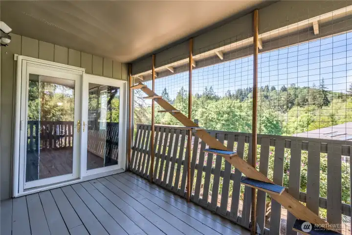 Deck off Living Room & Primary Bedroom