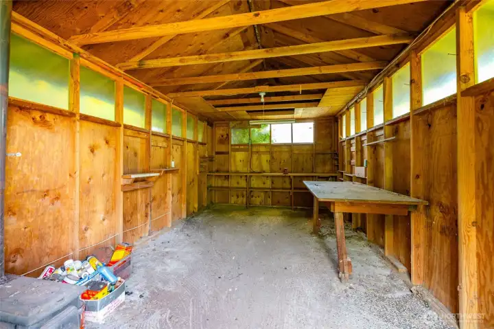 Workshop interior
