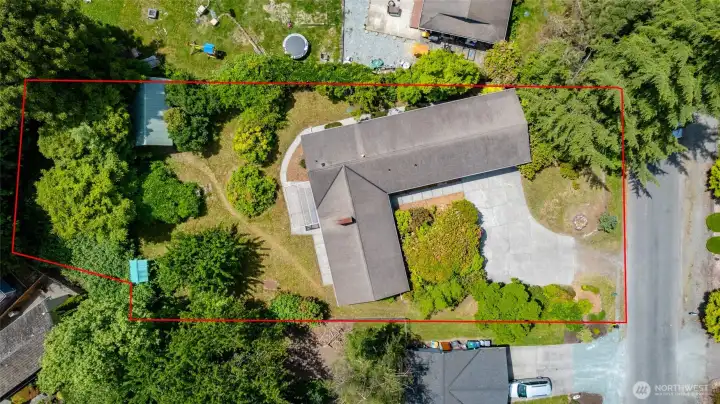 Approximate lot lines