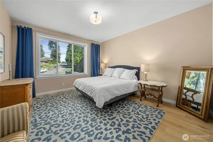 Main level bedroom with its own ensuite