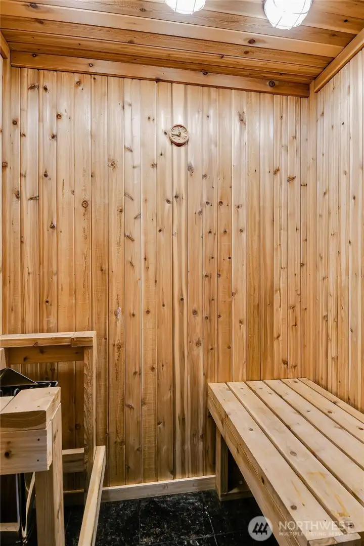Sauna downstairs Sauna downstairs