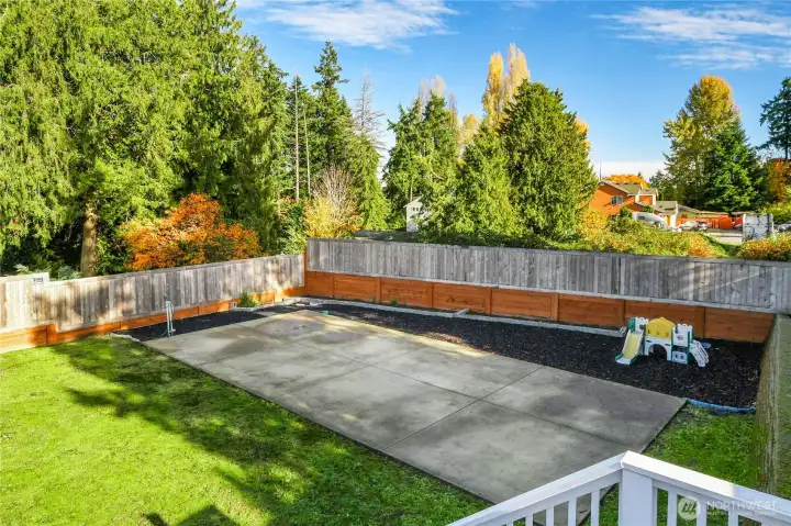Back yard possible DADU Pluming& Electric Back yard possible DADU Pluming& Electric