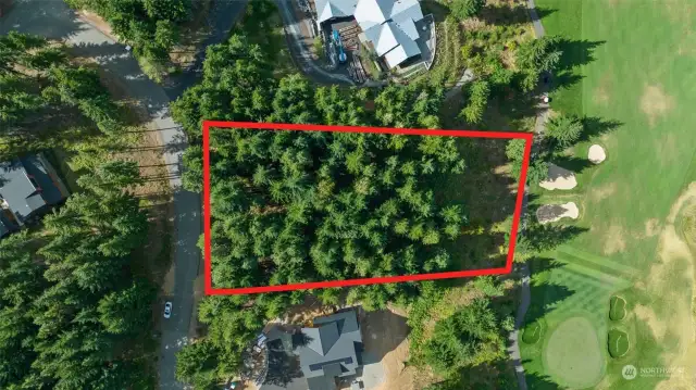 Private wooded site to build your dream mountain home.