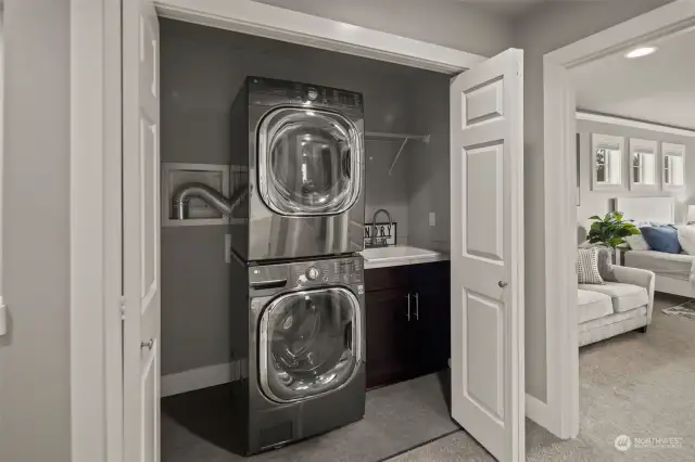 modern washer dryer