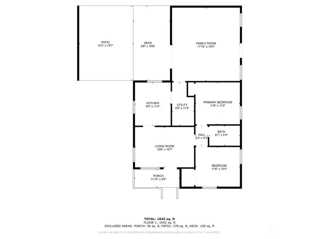 Floor Plan with Dimensions