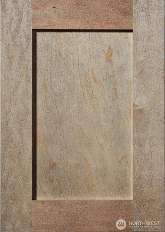Shaker style Shadow-stain Maple cabinets throughout.