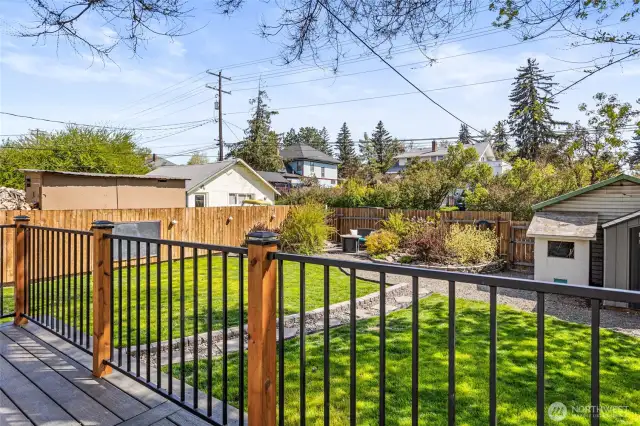 Backyard from #1 Primary Bed