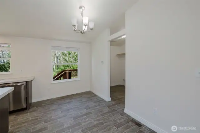 Entrance to Laundry Room