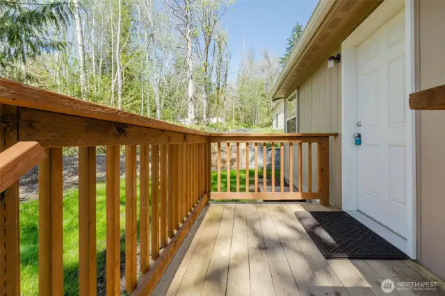 New Back deck