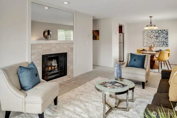 Its time to think about chillier weather. This fireplace will add warmth and comfort.