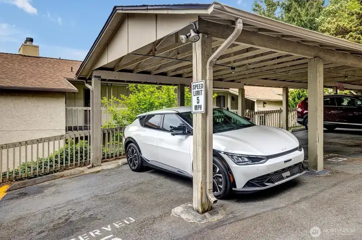 Nearby parking...nice in any kind of weather and a 2nd space #40 in the lot to the north.