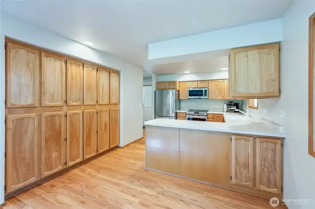 Built in storage/ pantry cabinets