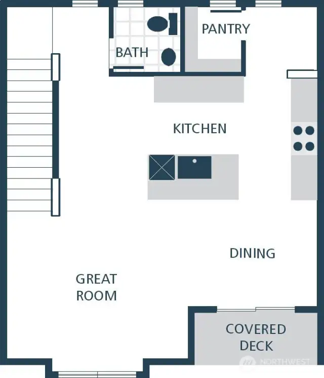 IMAGE IS A RENDERING Photographs are for illustrative purposes only. Features, finishes, interior/exterior colors, landscaping and floorplan shown may vary from actual homes built.