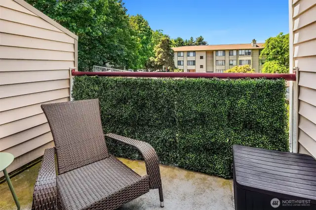 Private deck off primary suite.