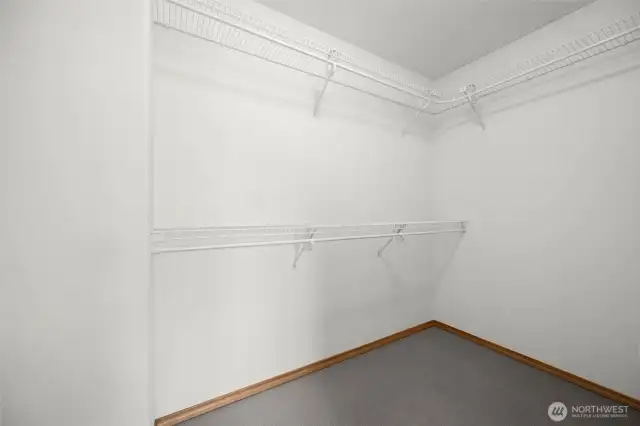 Primary Bedroom Walk-in Closet
