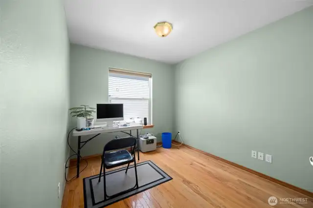 Bedroom Three Downstairs. Currently used as office.