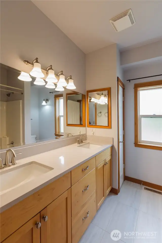 Updated bathroom