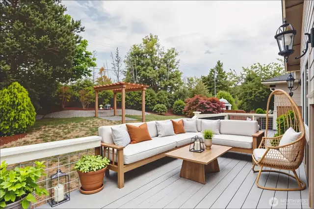 Back deck