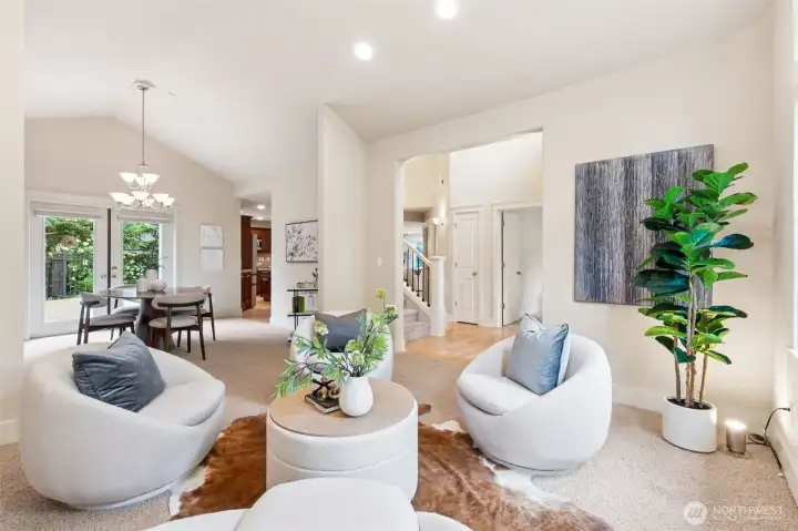 Formal Living Room and gathering spot.