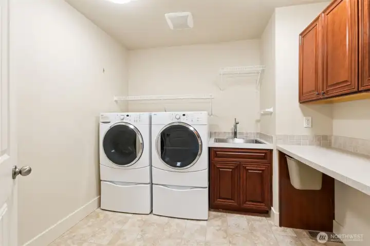 Second floor laundry