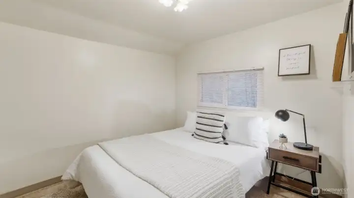 This inviting ADU bedroom completes this versatile living space