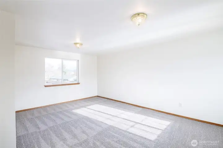 Third bedroom is spacious, or could be used as a bonus room