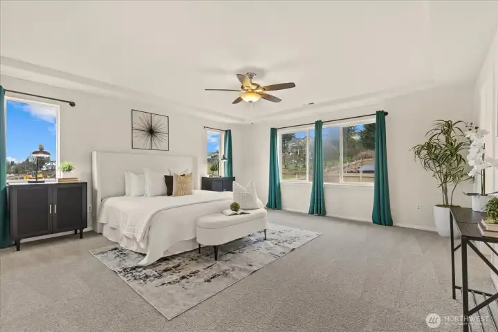 Generous Primary Bedroom