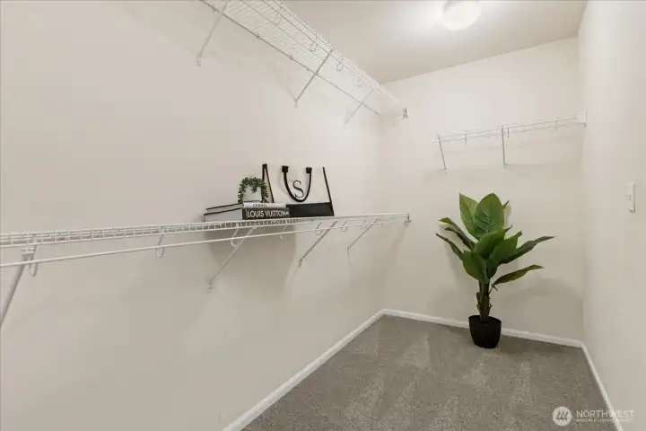 Primary Walk-In Closet