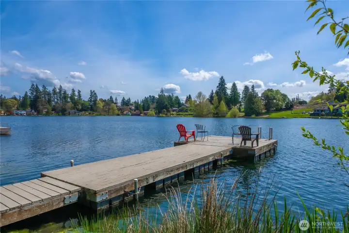 Star Lake neighborhood dock