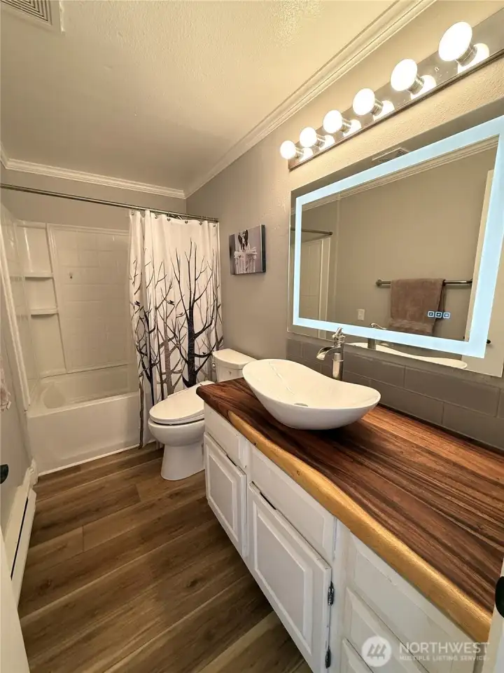 Full updated Bathroom on main floor