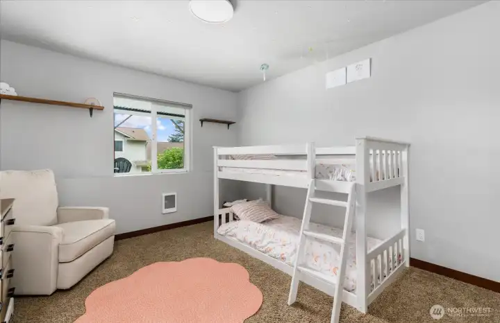 Second bedroom downstairs.