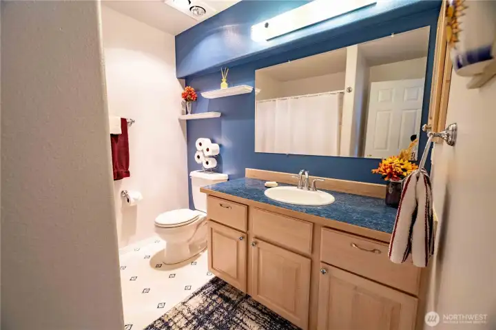 basement bathroom