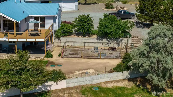 Garden area
