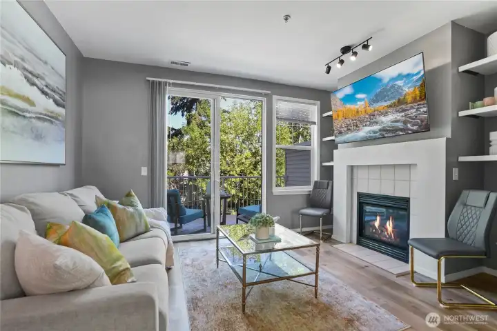 Warm, inviting interiors with an easy flow perfect for relaxing or hosting guests.