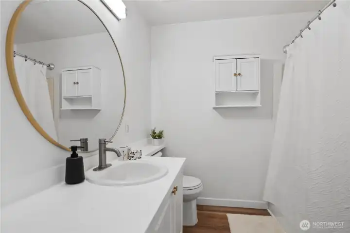 Well-appointed primary bath designed for everyday comfort and convenience.