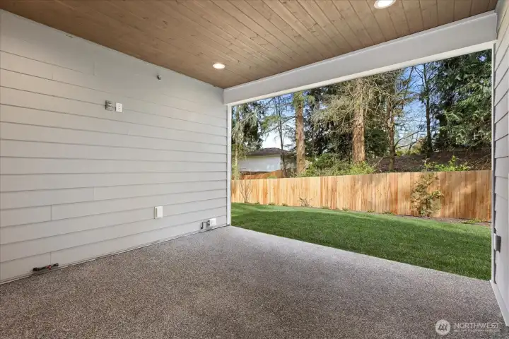 Main Level Covered Outdoor Living Main Level Covered Outdoor Living