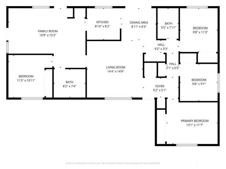 2D map of home.