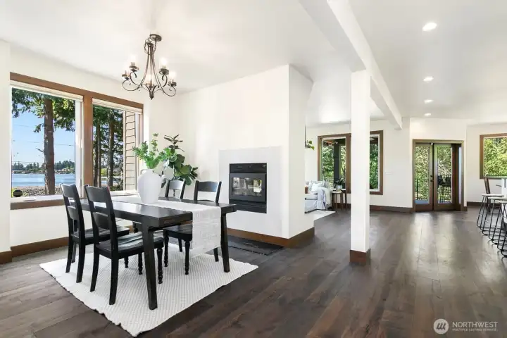 Dining Room Fire Place