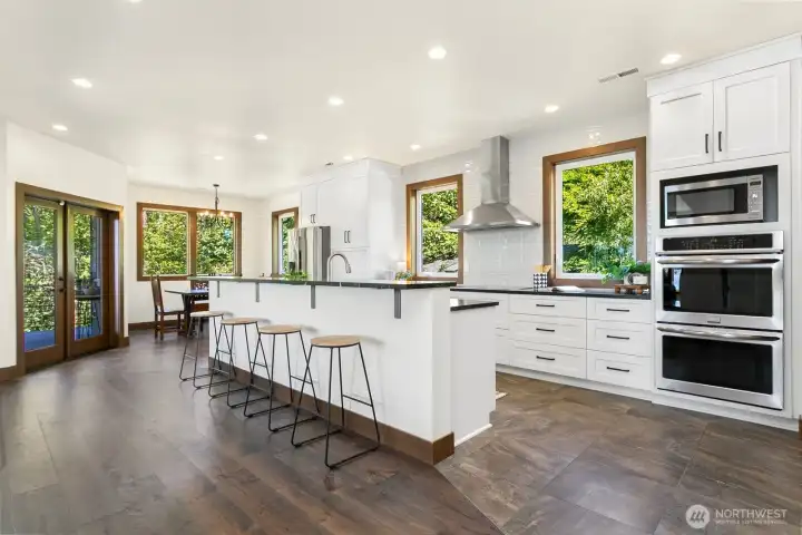 Kitchen Island Double Oven
