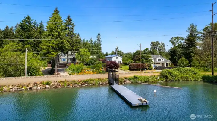 Private Dock and Beach Access
