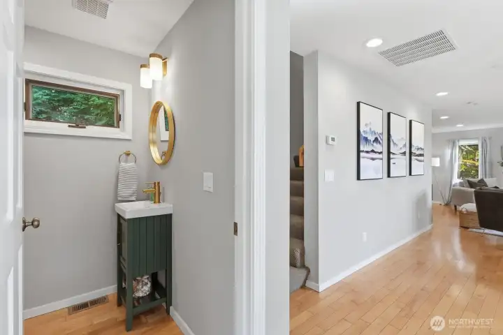 main floor powder room main floor powder room