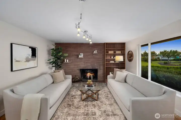 Get cozy with the original wood-burning fireplace! Get cozy with the original wood-burning fireplace!