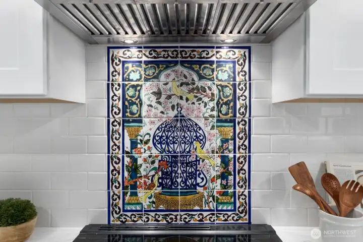 Whimsical tile details Whimsical tile details
