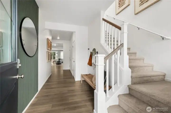 Photo rendering is representational and may be virtually staged. Actual home is under construction and finishes, elevation, and paint colors may vary. See site agent for details.