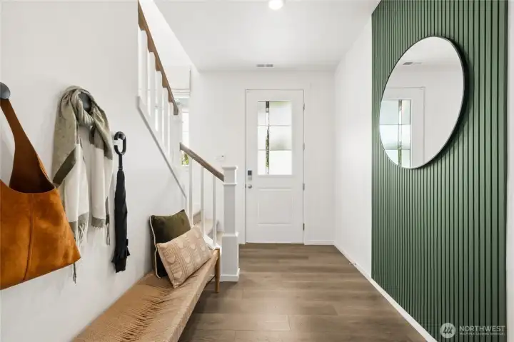 Photo rendering is representational and may be virtually staged. Actual home is under construction and finishes, elevation, and paint colors may vary. See site agent for details.