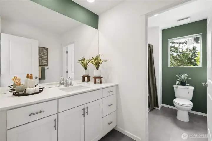 Photo rendering is representational and may be virtually staged. Actual home is under construction and finishes, elevation, and paint colors may vary. See site agent for details.