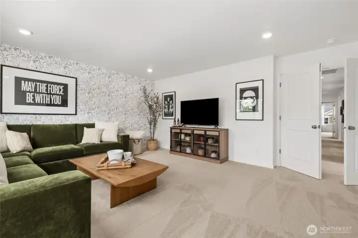 Photo rendering is representational and may be virtually staged. Actual home is under construction and finishes, elevation, and paint colors may vary. See site agent for details.