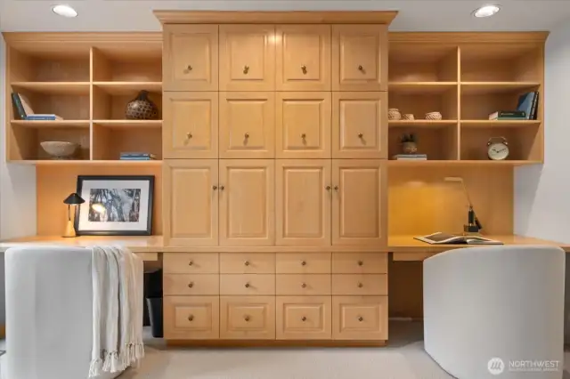 Incredible storage for all of your home office needs.